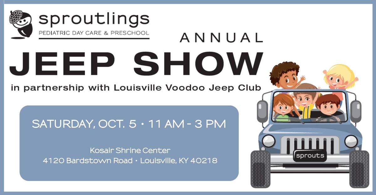 Sproutlings Annual Jeep Show