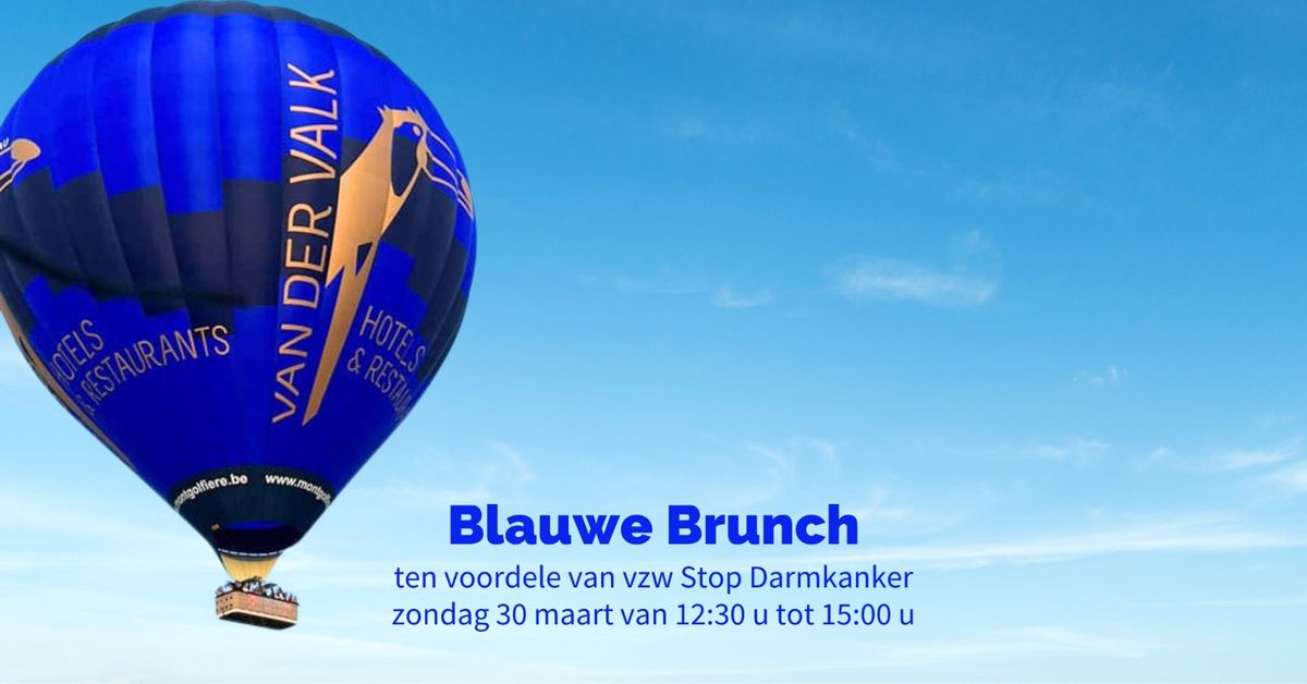 Blauwe Brunch ten voordele van Stop Darmkanker