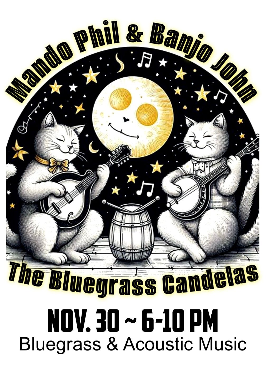 Mando Phil & Banjo John: Candelas Bluegrass