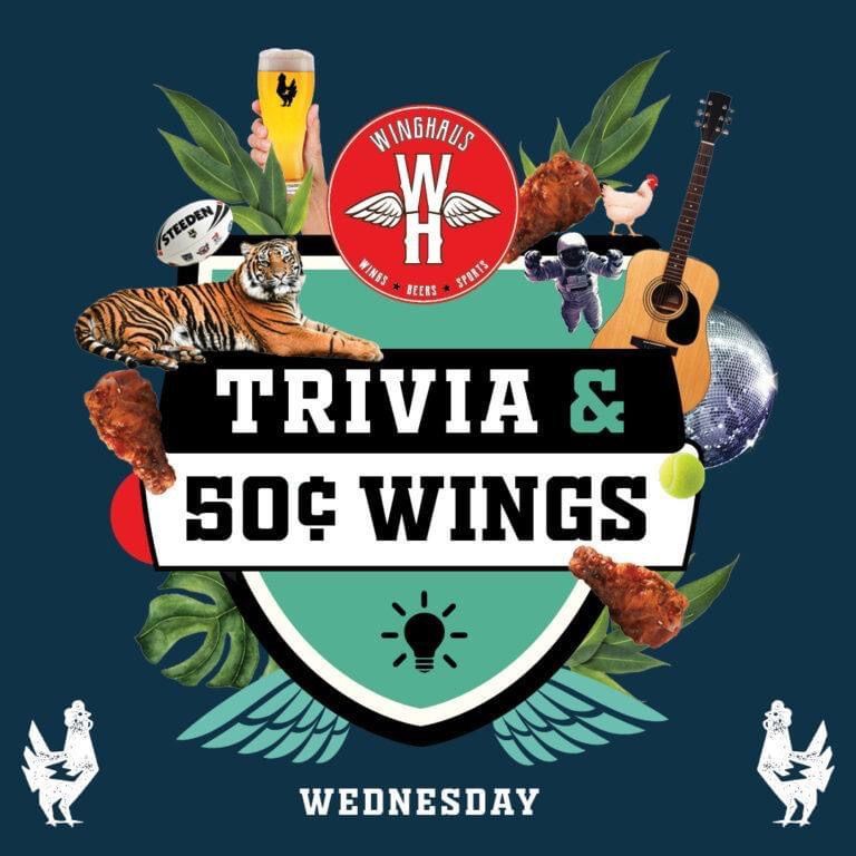 Wings and Trivia at Winghaus Bowen Hills