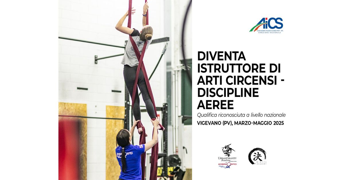 Corso per Istruttori di Arti Circensi e Discipline Aeree - Vigevano (PV)