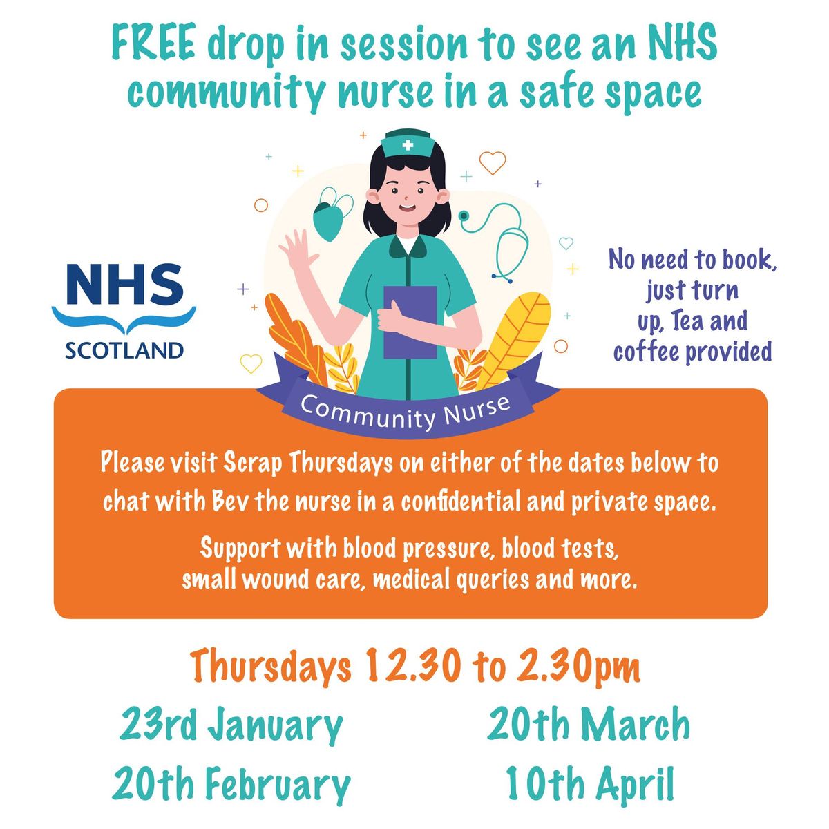 Community Nurse Drop in's