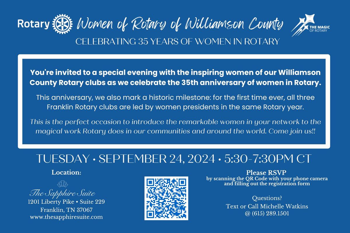 Women of Rotary of Williamson County 