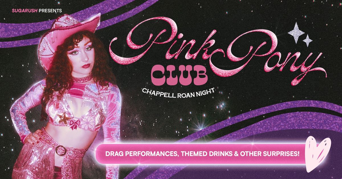 [SOLD OUT] SUGARUSH: PINK PONY CLUB \ud83d\udc96 Chappell Roan Night \/\/ Jive - Adelaide