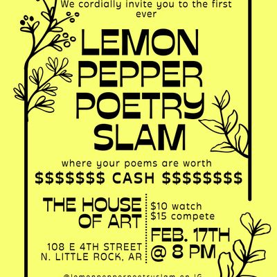 Lemon Pepper Poetry Slam
