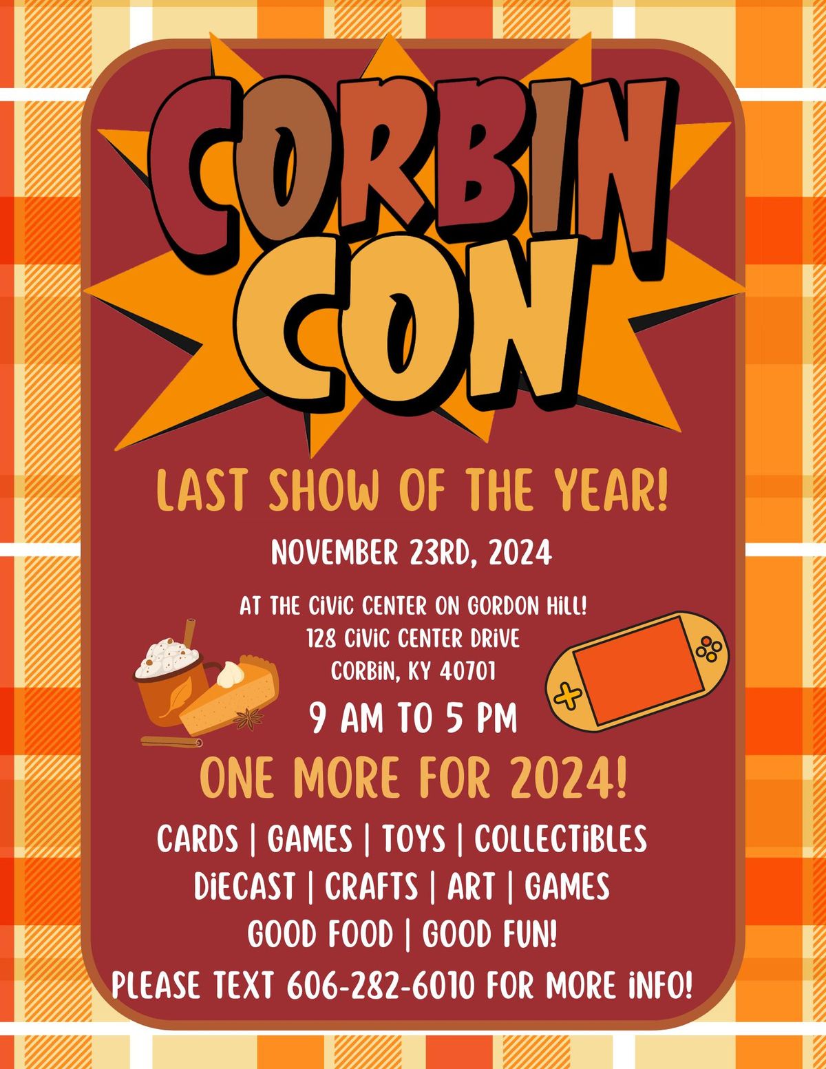 CorbinCon November 2024