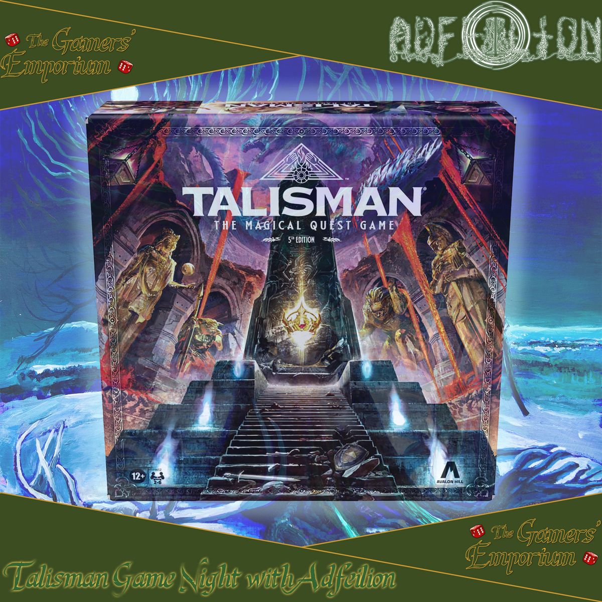 Talisman Play Night with Adfeilion