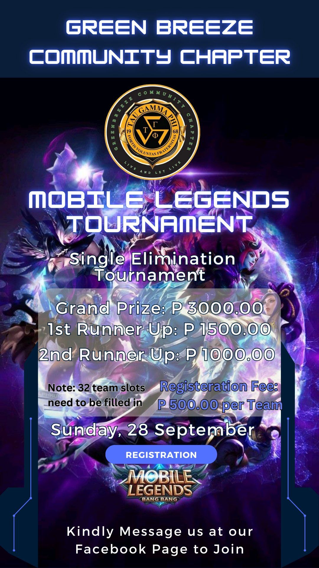 Green Breeze Community Chapter Mobile Legends Tournament