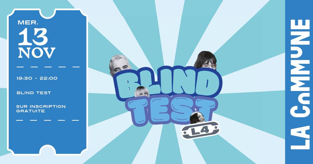 BLIND TEST L4