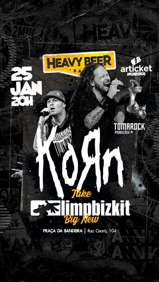 KORN + LIMP BIZKIT - TOMAROCK PRODU\u00c7\u00d5ES