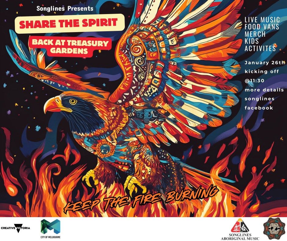 Share The Spirit - Keep The Fire Burning 