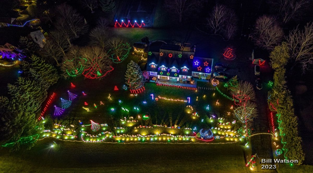 2024 Light Up of Christmas Land Charity Display