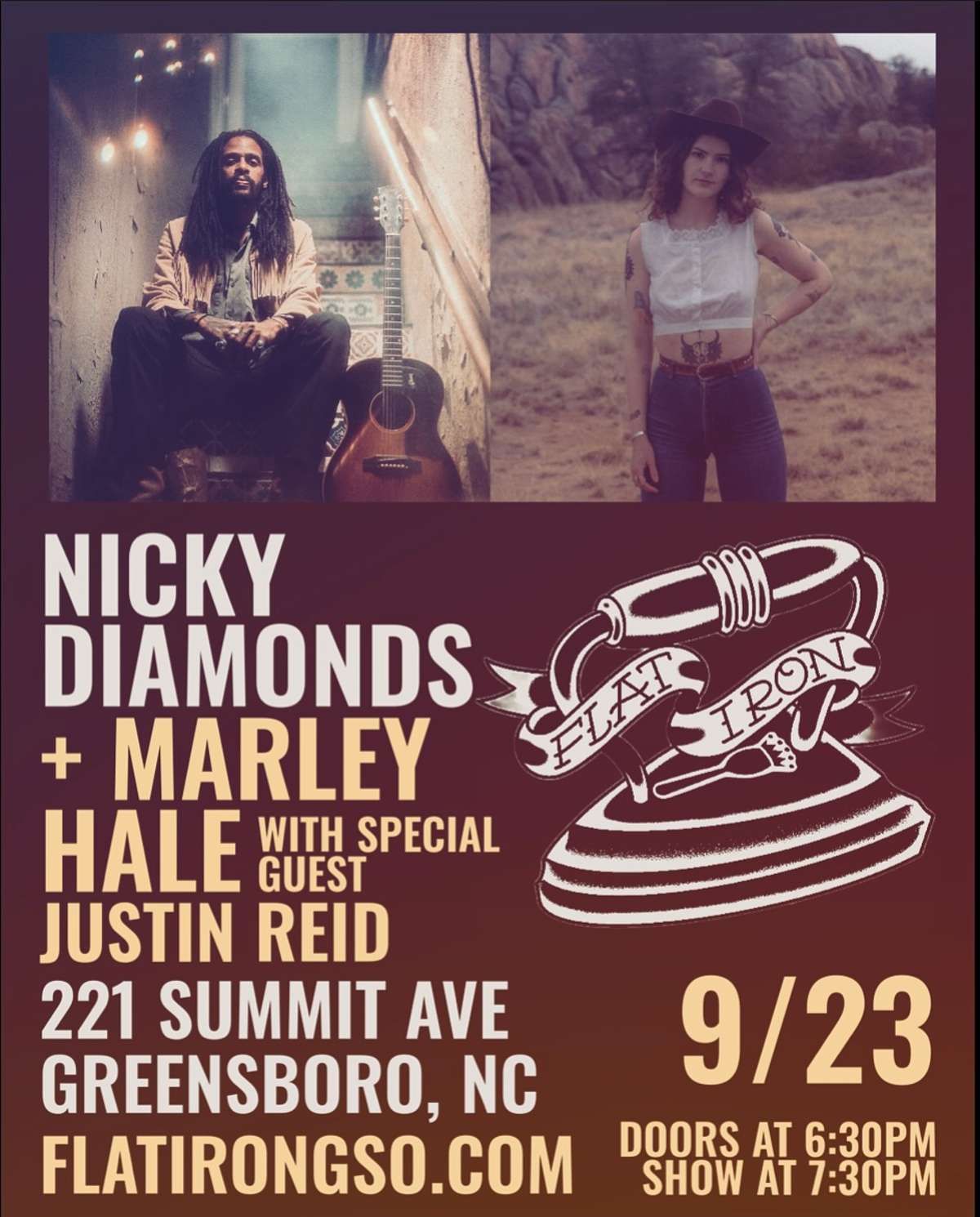 Nicky Diamonds + Marley Hale w\/ Special Guest Justin Reid