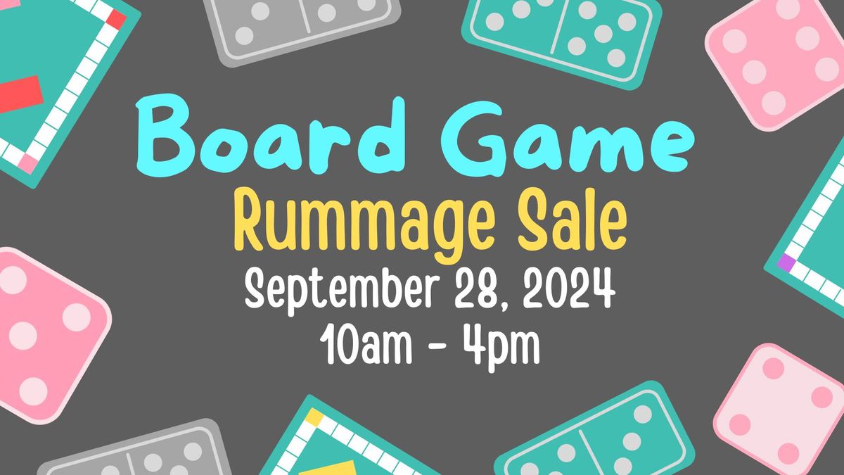 Board Game Rummage Sale