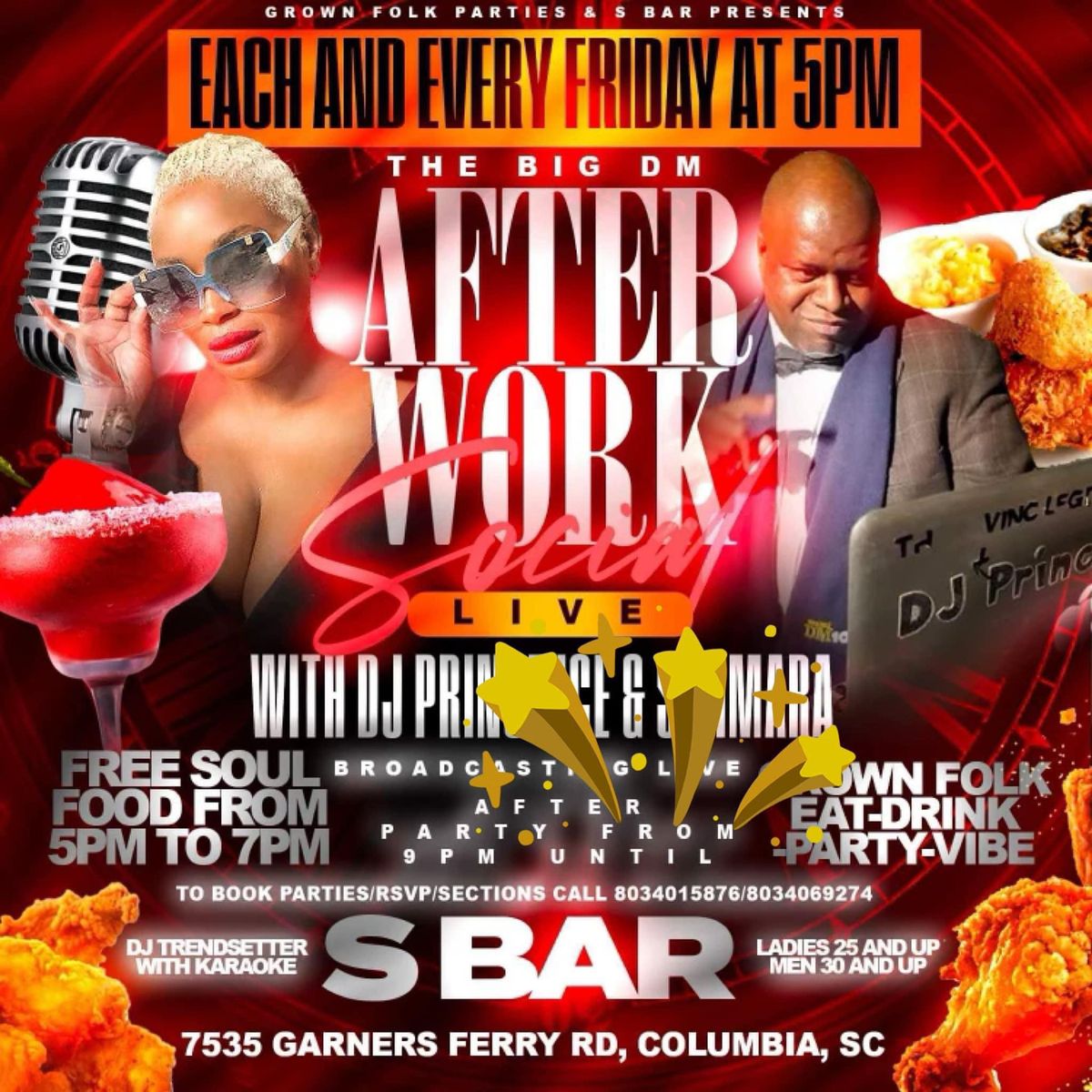 BIG DM AFTER WORK SOCIAL EACH & EVERY FRIDAY AT 5PM