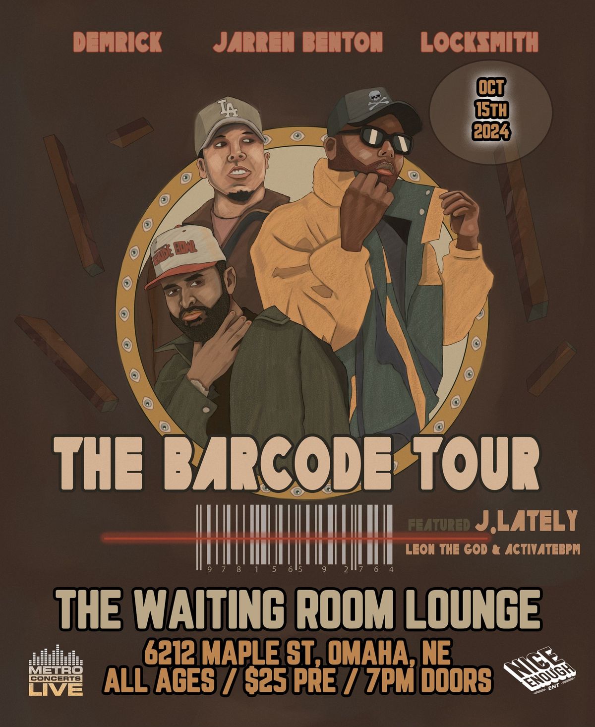  THE BARCODE TOUR - JARREN BENTON \/ LOCKSMITH \/ DEMRICK