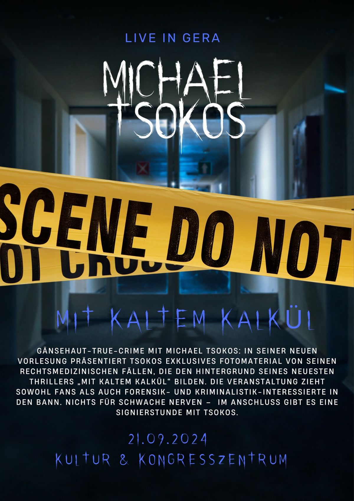 Michael Tsokos - Mit kaltem Kalk\u00fcl - Die spektakul\u00e4re Vorlesung