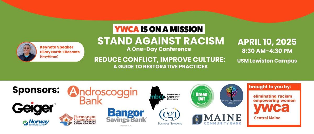 Stand Against Racism 2025 - "Reduce Conflict, Improve Culture: A Guide to Restorative Practices\u201d