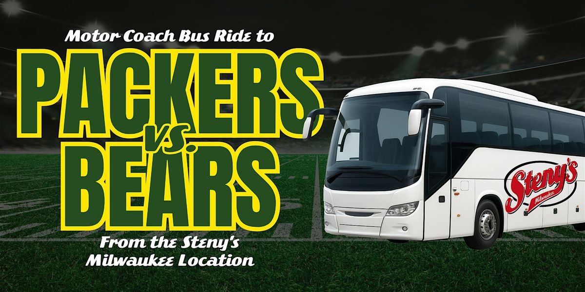Steny's Milwaukee Motor Coach Bus to Packers vs Bears