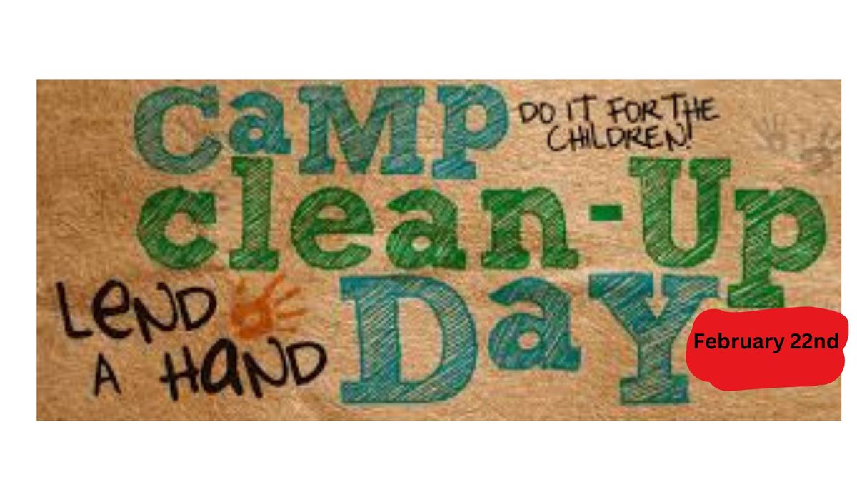 Camp Concord Clean up day