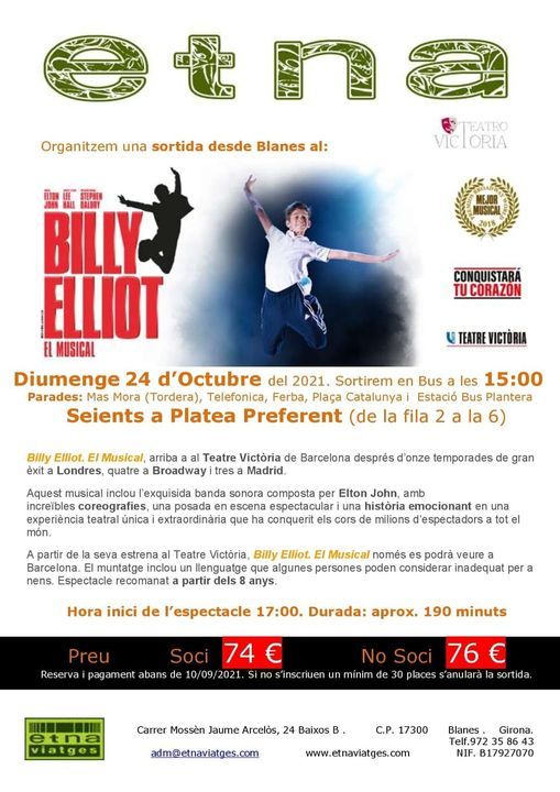 Teatro Musical Billy Elliot