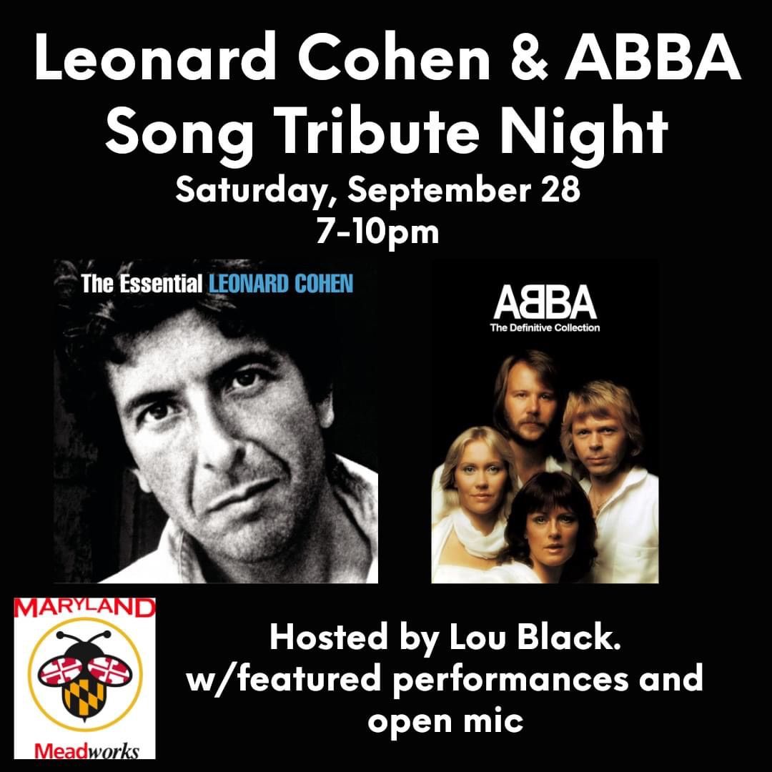 Leonard Cohen & ABBA Song Tribute Night