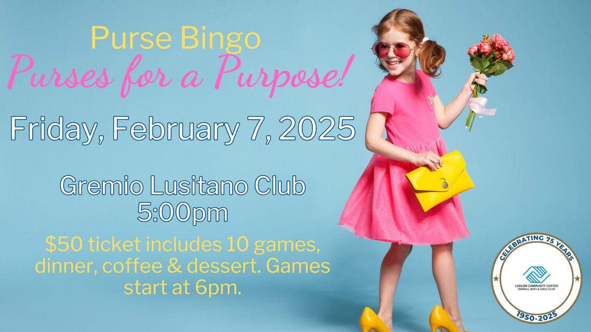 Purses for a Purpose: Purse Bingo