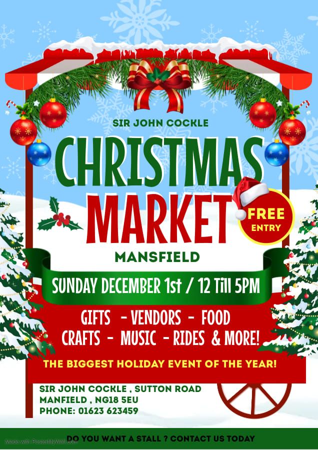 Christmas Market At The Cockle