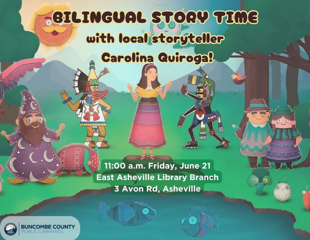 Bilingual Story Time: Featuring local storyteller Carolina Quiroga