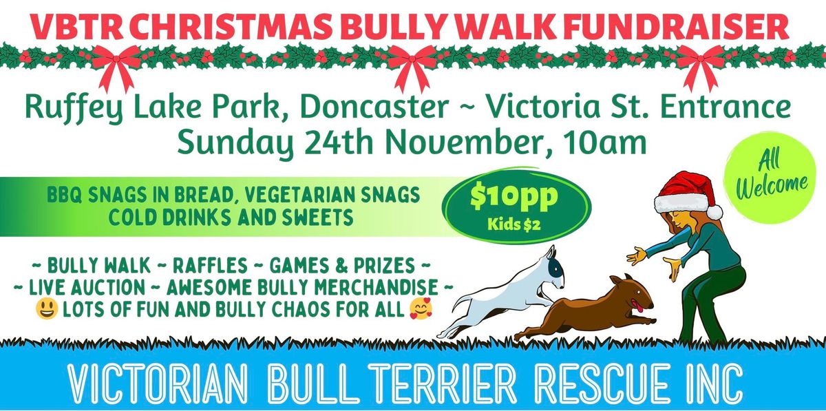 VBTR CHRISTMAS BULLY WALK FUNDRAISER