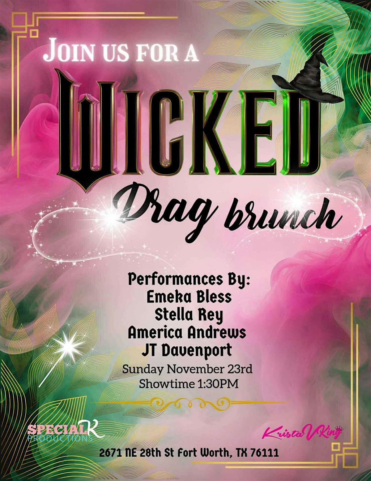 A Wicked Theme Drag Brunch