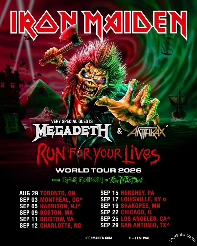 Iron Maiden Los Angeles Tickets