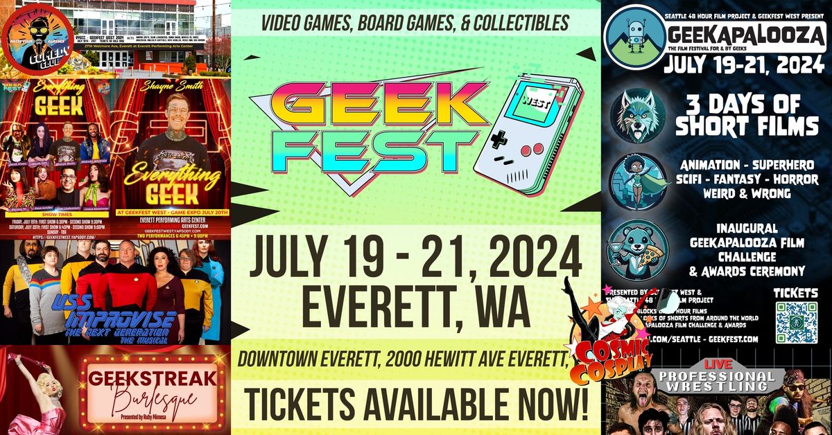 GeekFest West -Game Expo-  Everything Geek\u2122 Festival