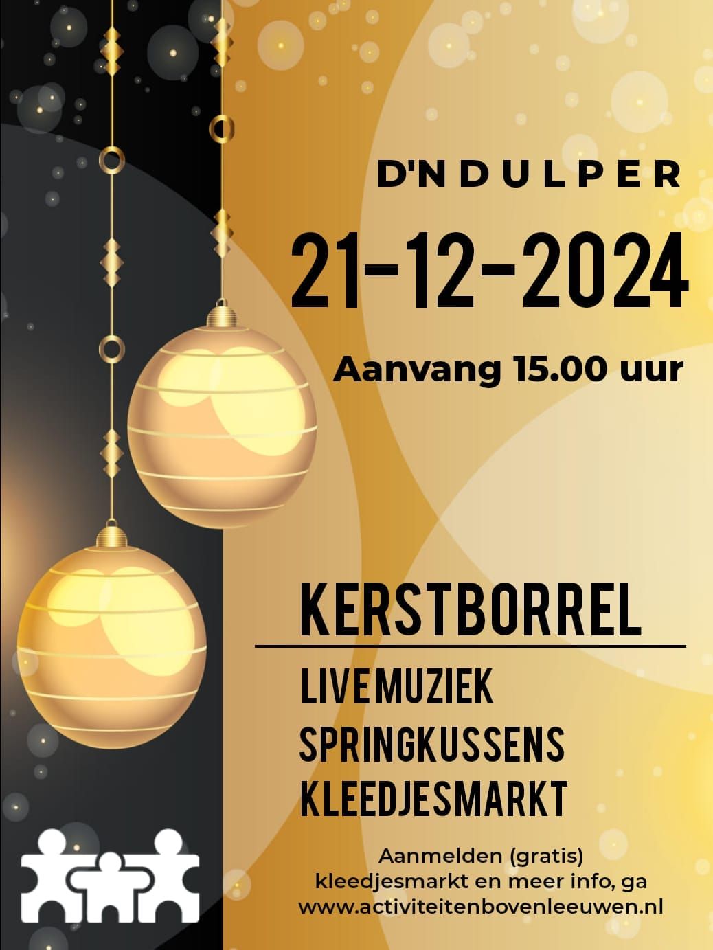 Boveneindse Kerstborrel