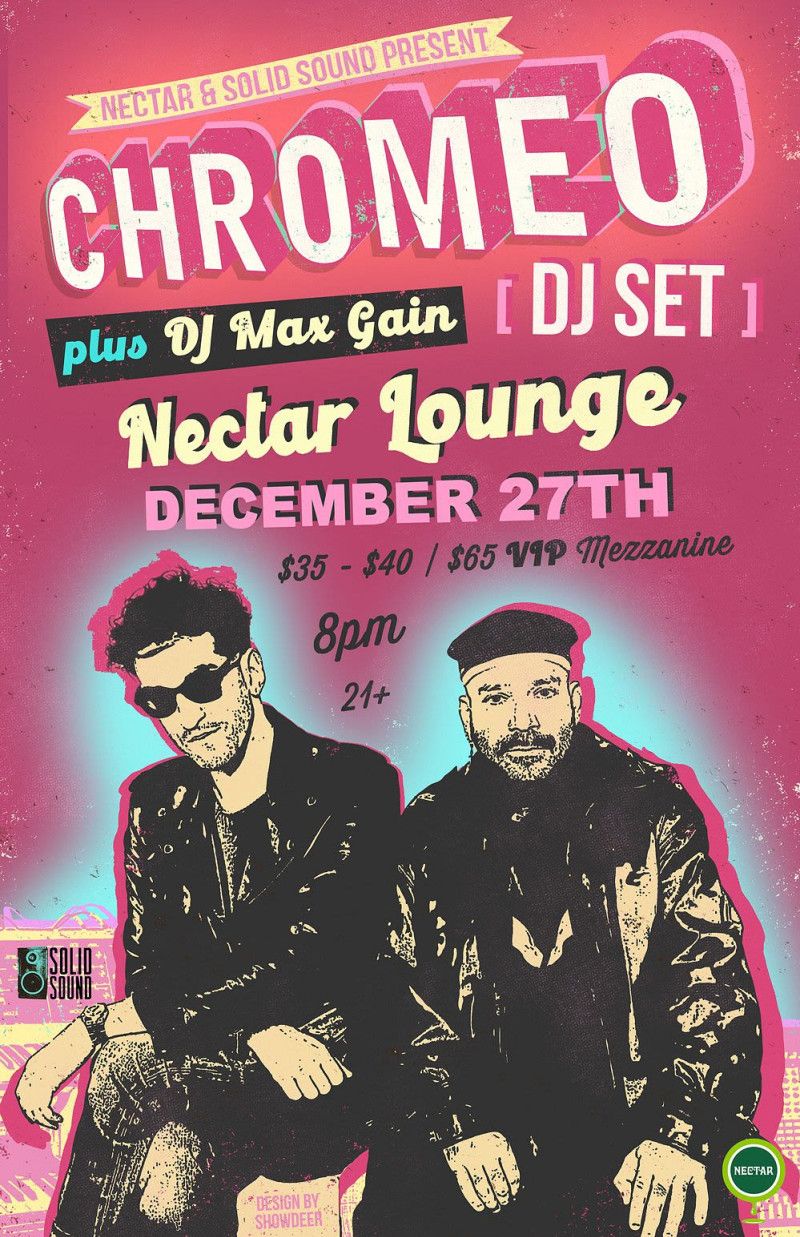 Chromeo at Nectar Lounge