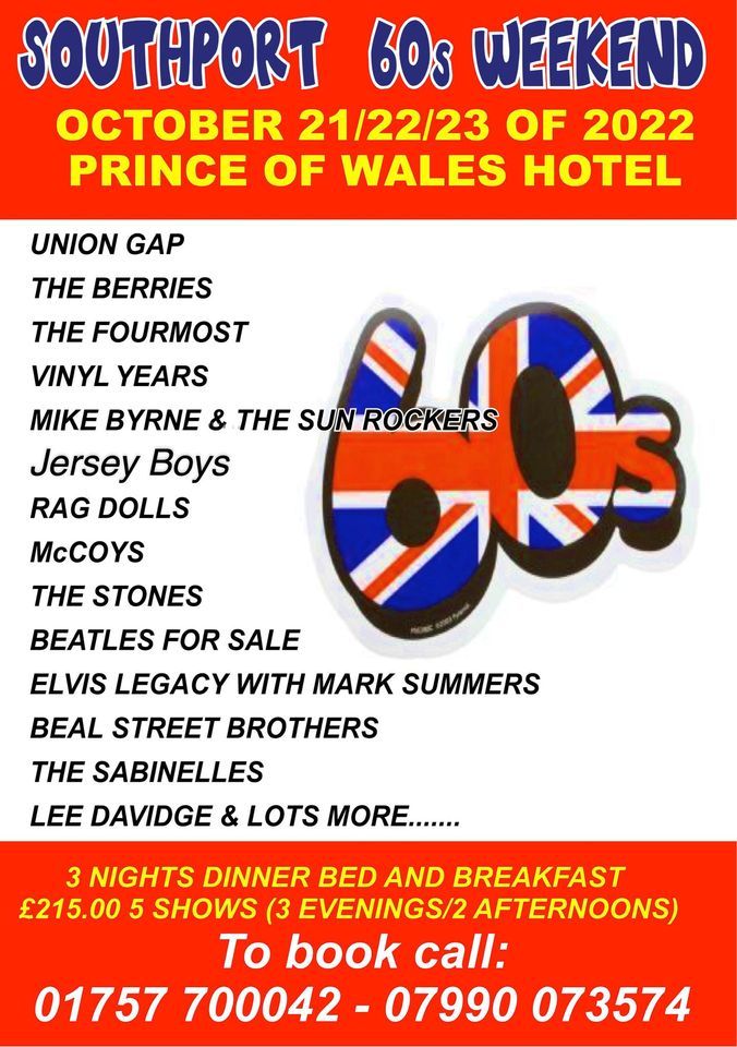 Southport 60s Weekend (Oct 2022), Prince of Wales Hotel, Southport, 21