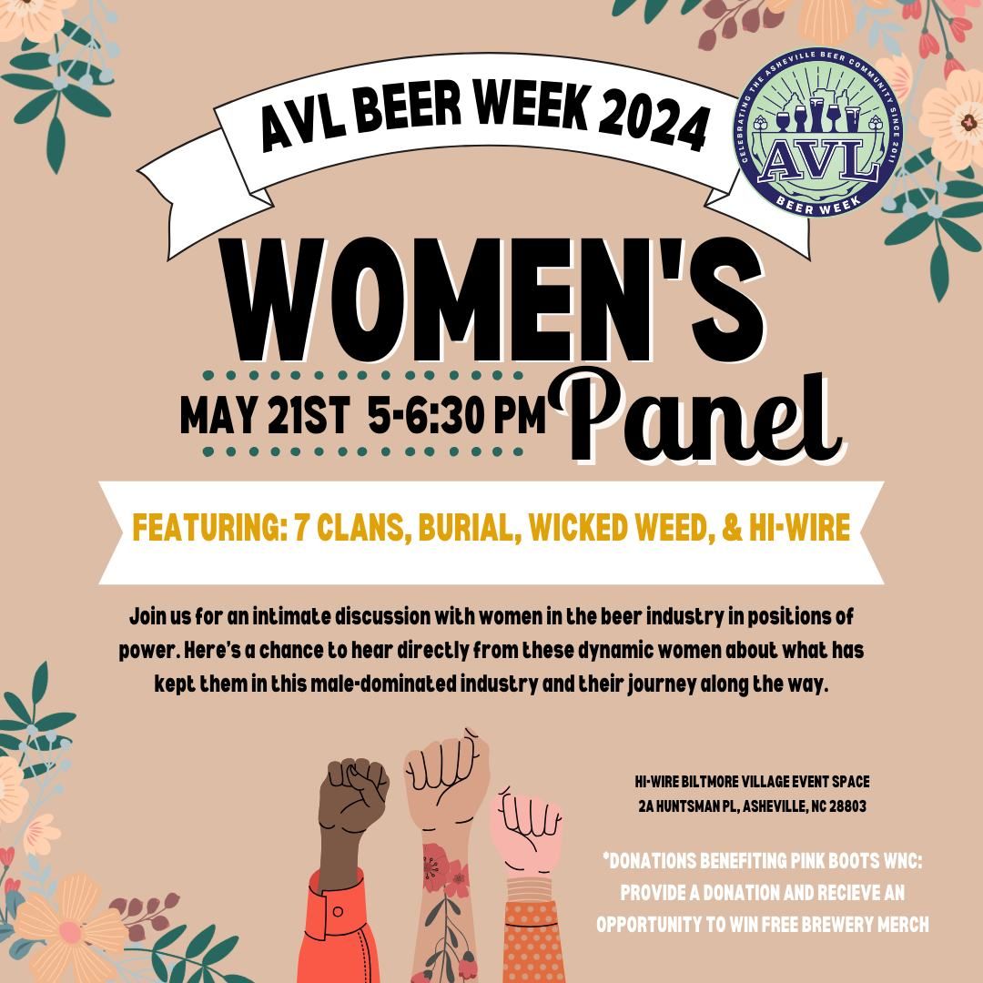 2nd Annual AVL Beer Week Why Beer & What Brought You Here - Women\u2019s Panel