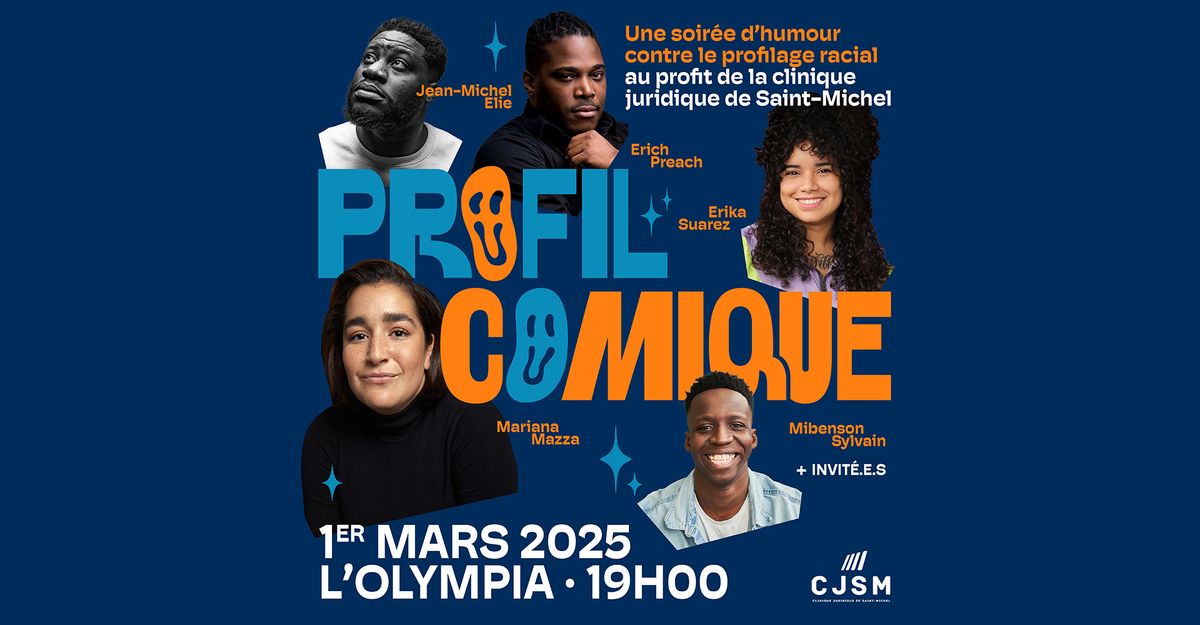 PROFIL COMIQUE - Contre le profilage racial | L'Olympia