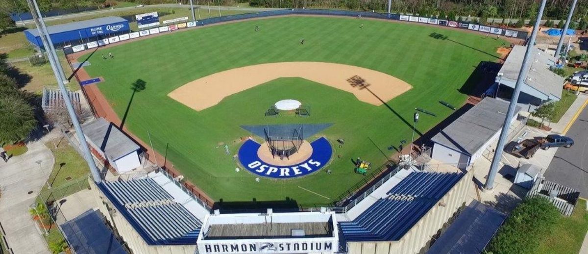 North Florida Ospreys at Stetson Hatters Baseball at Melching Field at Conrad Park