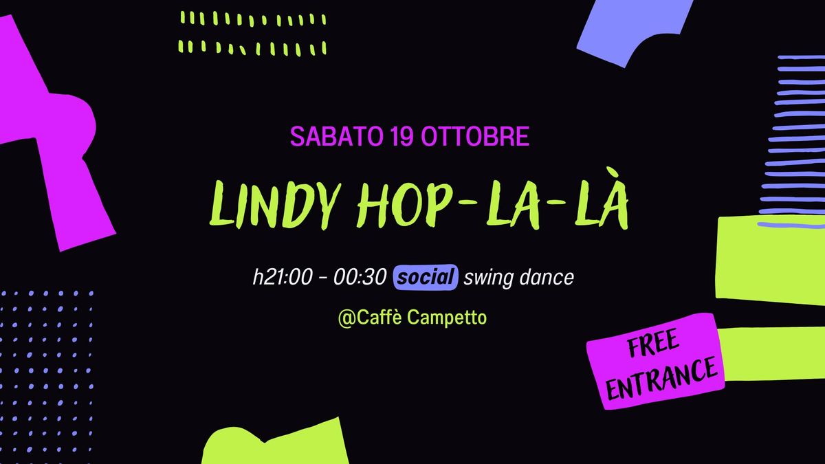 Social swing dance a Caff\u00e8 Campetto