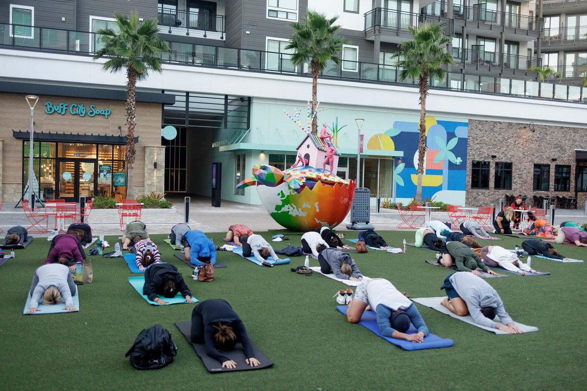 Yoga in Midtown Commons