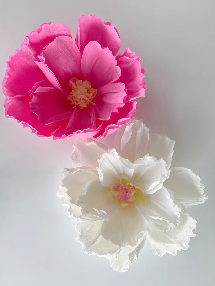  ITALIAN CREPE PAPER FLOWER MAKING WORKSHOP