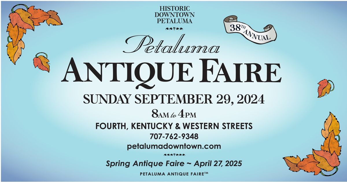 The Petaluma Fall Antique Faire