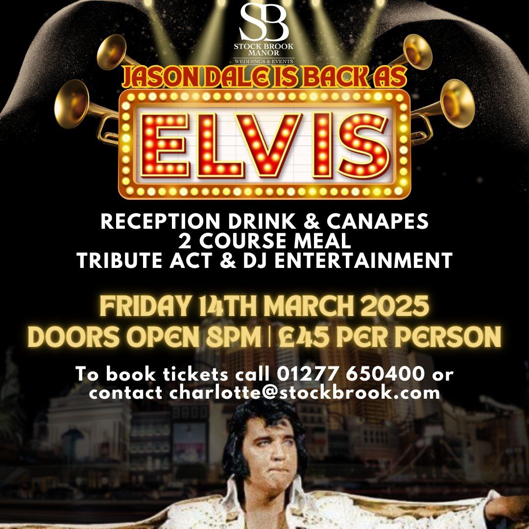 Elvis Tribute Night!