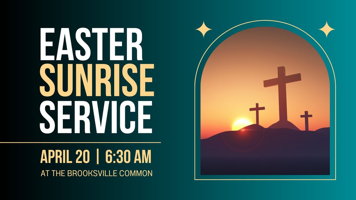 Easter Sunrise Service in Downtown Brooksville