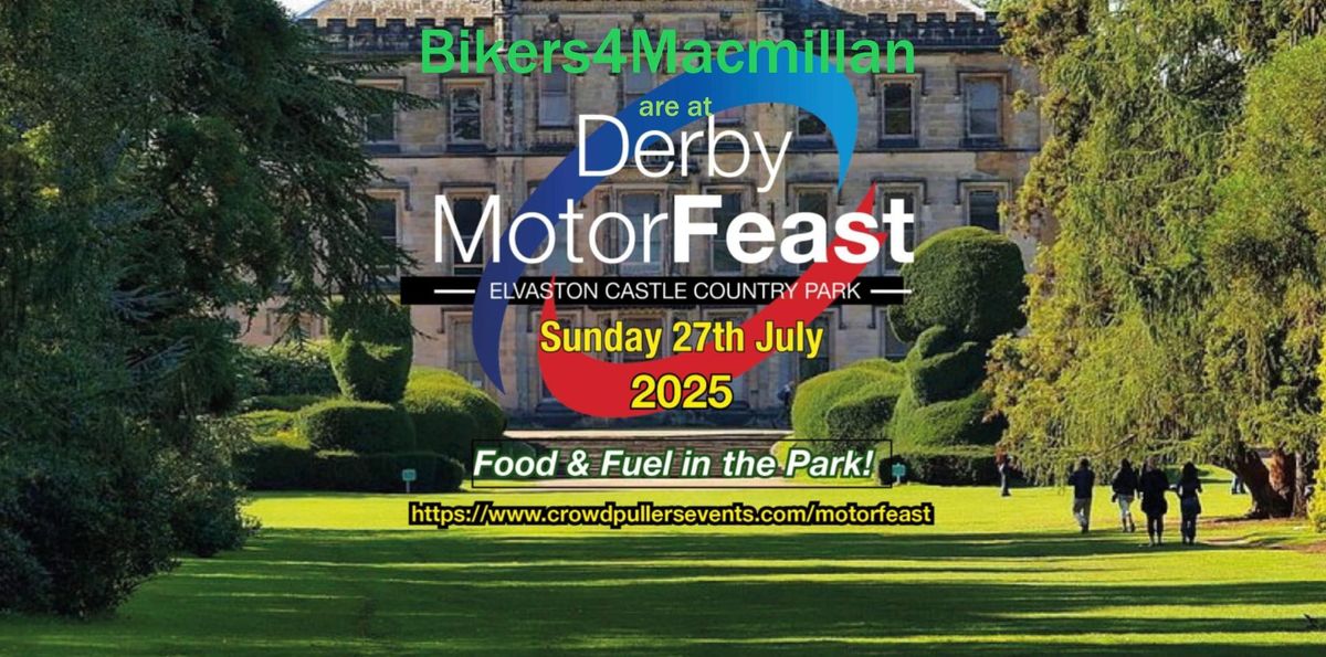 Bikers4Macmillan - Derby Motorfeast 2025