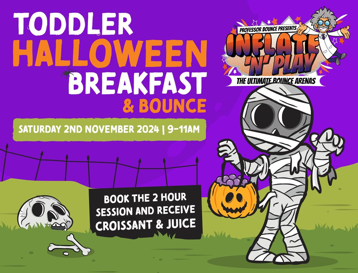 Toddler Halloween Breakfast & Bounce