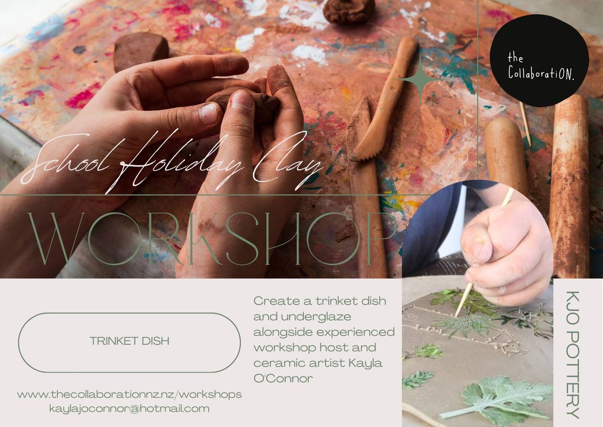 School Holiday Clay Workshop 