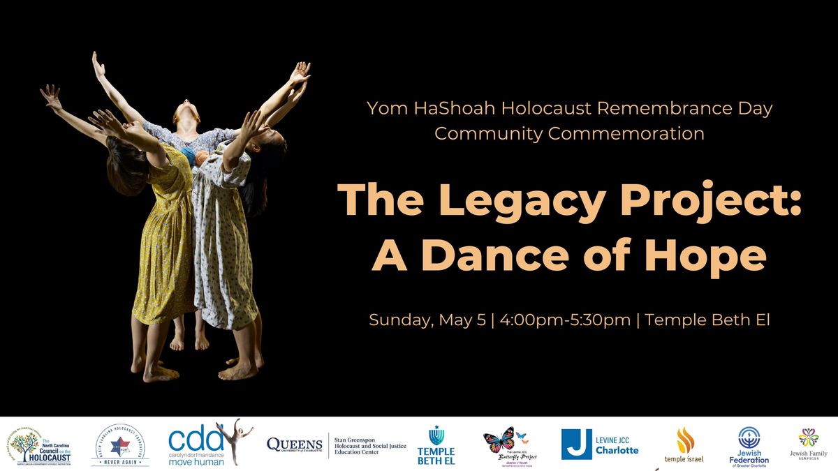 Yom HaShoah Holocaust Remembrance Day Community Commemoration