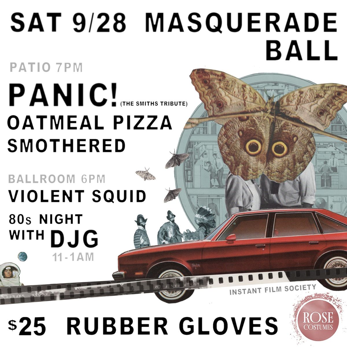 PolaCon Masquerade Ball! Oatmeal Pizza (Nirvana Tribute) | Panic! (Smiths Tribute) | Smothered | Vio